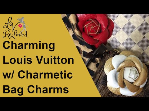 Charming Louis Vuitton I Charmetic Bag Charms I Blooms on my Bags I LV ReLoved