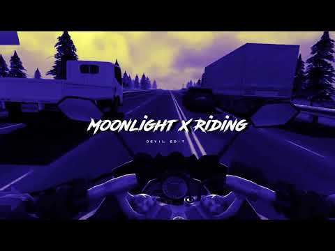 Moonlight X Riding - Xxxtentacion || Aesthetic Video ( Speed up & Reverb )