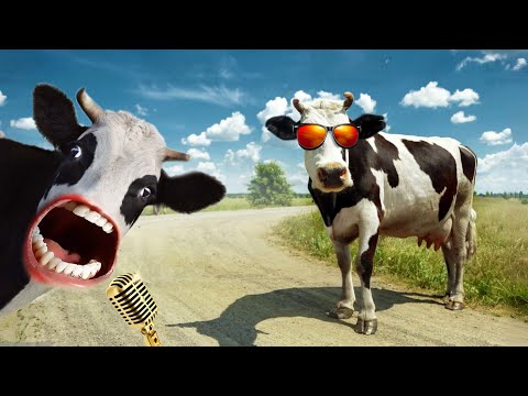 NEW FUNNY COW DANCE 4│Cow Song & Cow Videos 2024 | Cow dancing | funny dance cow | cow videos funny