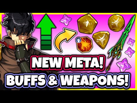 NEW META CHANGING BUFFS & WEAPONS! BIG UPDATES! [Solo Leveling: Arise]