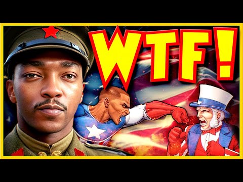 "AMERICA F*CK NO!" Anthony Mackie Drops a MORONIC Take on Captain America