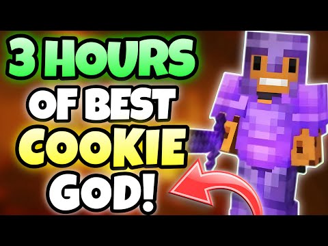 *3 HOURS* OF COOKIEGOD TO FALL ASLEEP! (MINECRAFT)