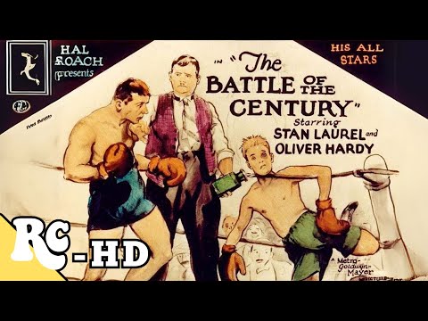 The Battle of the Century | Full Classic Silent Movie | Stan Laurel | Oliver Hardy | Restored In HD