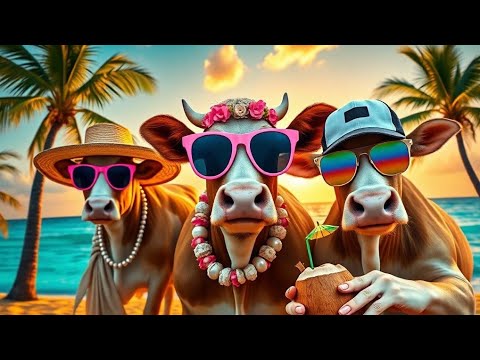 FUNNY COW DANCE | COW SONG _ COW VIDEOS | DANCING COW | ANIMAL SOUND