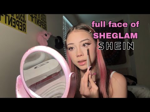 full face of makeup from SHEIN