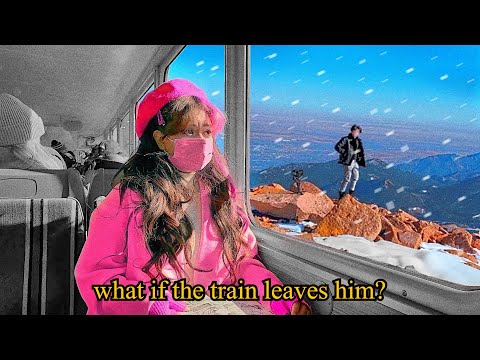 i took a train to the mountains with my best friend levi...