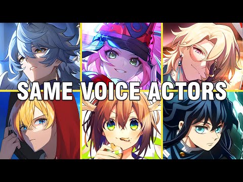 Honkai Star Rail All Imaginary Characters Japanese Dub Voice Actors Seiyuu Same Anime Characters