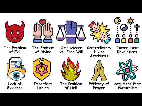 Every Top Argument Against God's Existence Explained in 8 Minutes