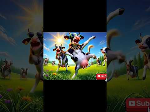 FUNNY COW DANCE 🤣🐮| COW SONG _ COW VIDEOS | DANCING COW | ANIMAL SOUND