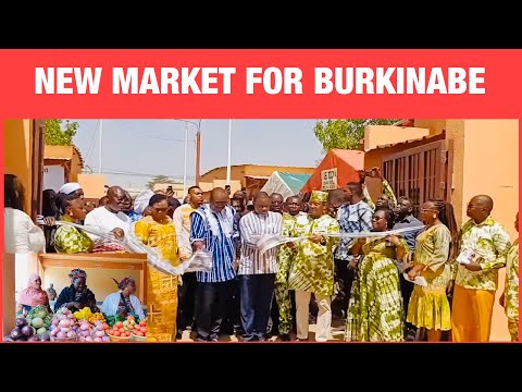 Burkina Faso Government Has Put Smiles On The Faces Of This Community A New Market ..