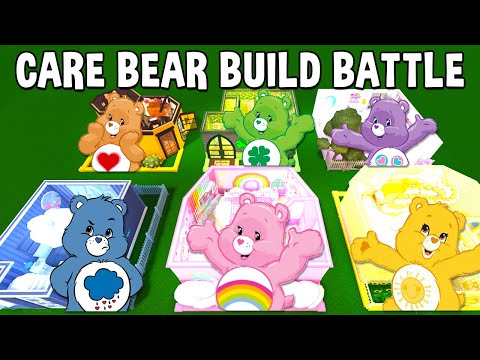 MEGA Care Bears Bedroom Build-Off CHALLENGE!