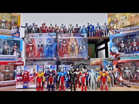 [A huge battle with soft vinyl figures!] We've gathered together Ultra Heroes!