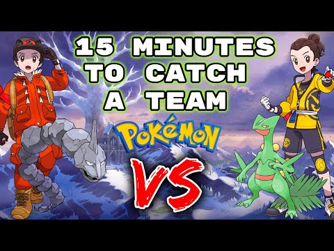 15 Minutes To Catch Random Pokemon... Then We FIGHT!