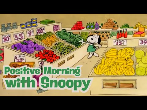 [𝐫𝐞𝐥𝐚𝐱𝐢𝐧𝐠 𝗽𝗹𝗮𝘆𝗹𝗶𝘀𝘁] Cute & Chill Snoopy go Shopping 🎵🛒 Uplifting Jazz Playlist for Perfect Morning 🎧