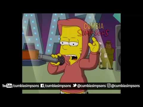 Los simpson cantando cumbia │ Nene Malo - Escapate conmigo │ Cumbia Simpsons │ Bart Vs. Alcatraaz