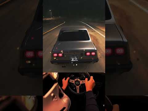 𝐍𝐈𝐆𝐇𝐓 𝐃𝐑𝐈𝐕𝐄 | Sad Hours in Forza | Nissan Skyline 2000 GT #shorts