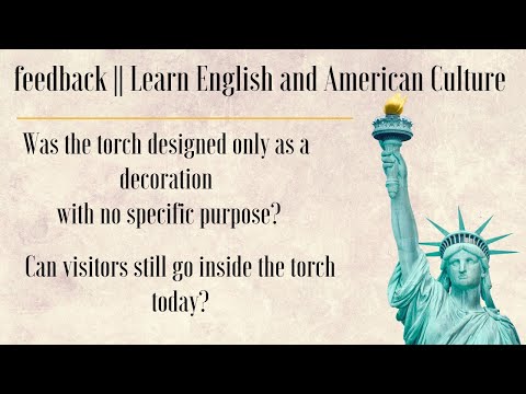 4.🗽Feedback || Why Does the Statue of Liberty Hold a Torch🔥 || Learn English and American culture