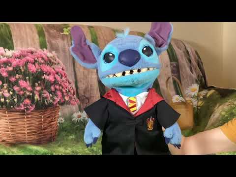 Unboxing BAB Harry Potter Hogwarts Robe For Real FX Disney Stitch Plus Stitch Casts a Spell!