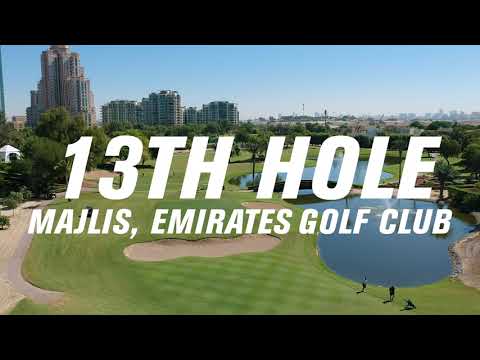 How to play the 13th hole on the Majlis at Emirates Golf Club