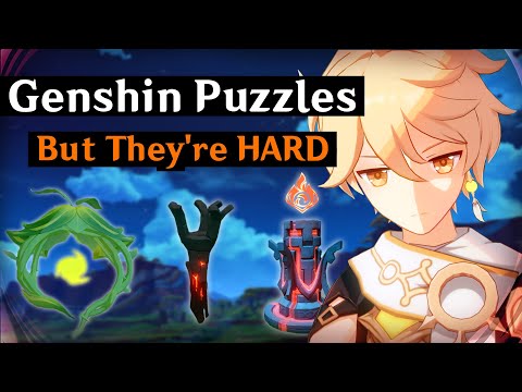 What If Genshin Impact Puzzles Were HARD?