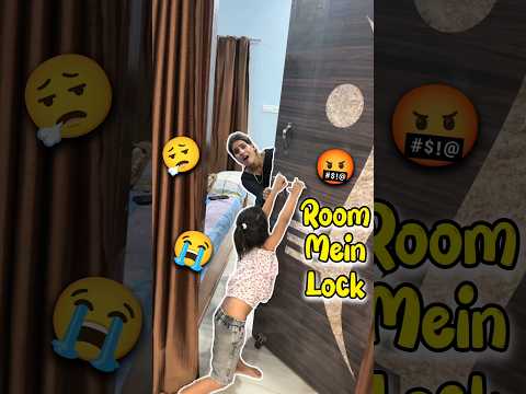 Ruhi Ne Room Me Lock Kar Diya 😡😭 Day 436 #minivlog #ashortaday #tranding #shorts