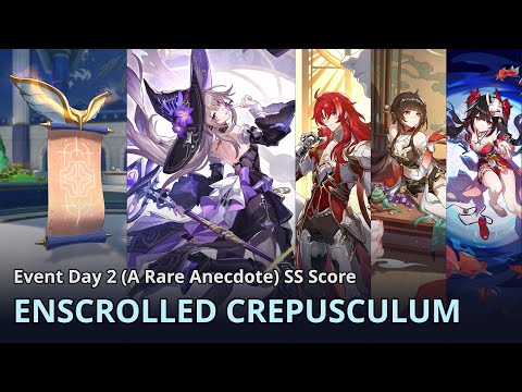 Enscrolled Crepusculum Day 2 - E1S1 The Herta + E0S1 Argenti (90k Score) | Honkai: Star Rail