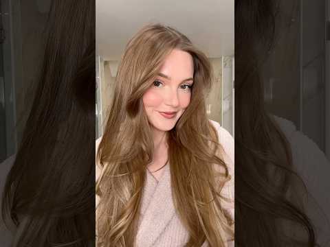 ♥️ EASY SALON BLOWOUT ♥️ #hairstyles #easyhairstyles #blowout #blowouthair #hairtok #grwm #aesthetic