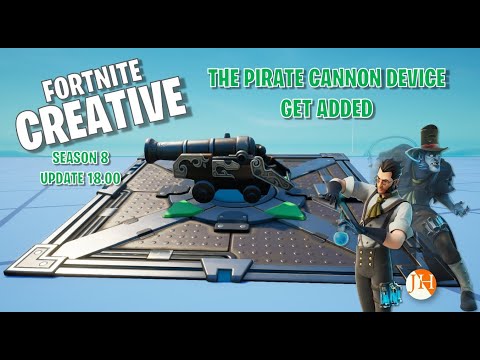 Fortnite Creative Season 8 Update - Cannon Device