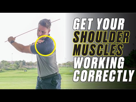 Get your shoulder muscles working correctly for more power at impact