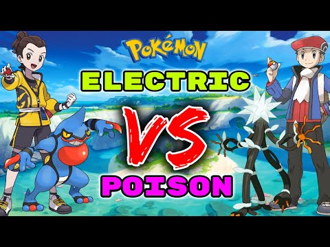 We Only Catch POISON or ELECTRIC Type Pokemon... Then We FIGHT!