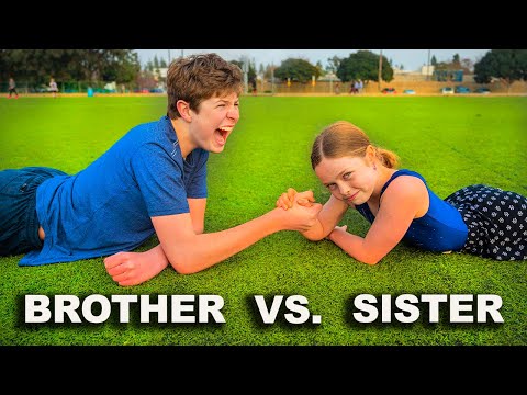 Brother Vs. Sister Extreme Strength Challenge