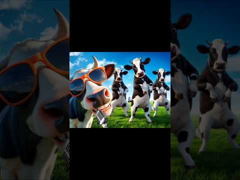 FUNNY COW DANCE 🤣🐮| COW SONG _ COW VIDEOS | DANCING COW | ANIMAL SOUND