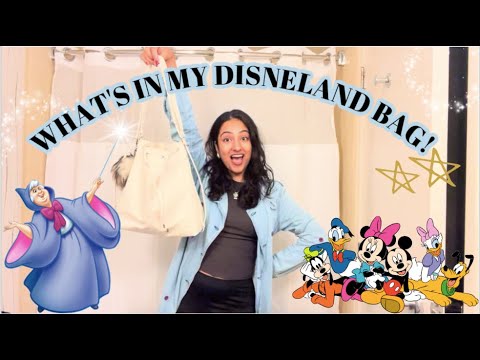 What's In My(Disneyland)Bag - theme park essentials! #whatsinmybag #disneyland