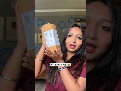 Viral Hair Oil Review 😄 #Shorts #viral #trending #hairoil