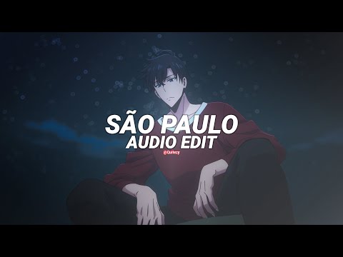 são paulo - the weeknd [edit audio]