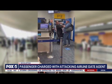 MD man punches gate agent in the face at Dulles Airport over seat assignment