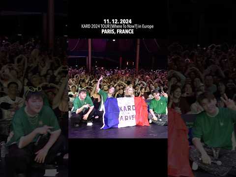 THX to PARIS🇫🇷 | @ KARD 2024 TOUR [Where To Now?] in Europe