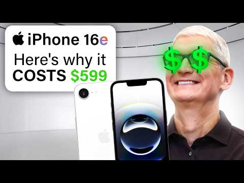 Apple's SECRET Reason for iPhone 16e $599 PRICE REVEALED!