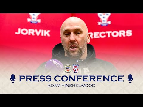 🗣️ Press Conference | Adam Hinshelwood pre-Tamworth (A)