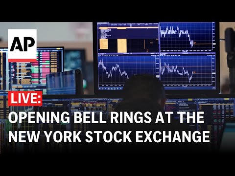 LIVE: Opening bell rings at the New York Stock Exchange