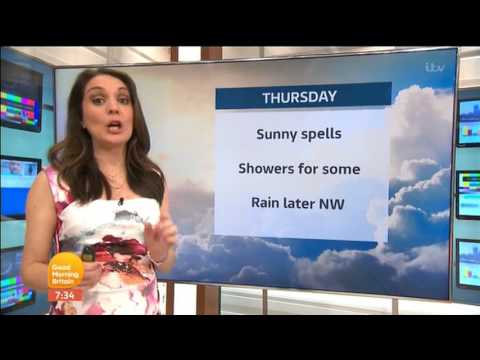 Laura Tobin GMB Weather 2017 07 13