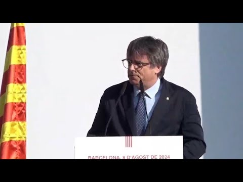 DIRECTO | Puigdemont vuelve a España para la sesión de investidura de Illa en el Parlament