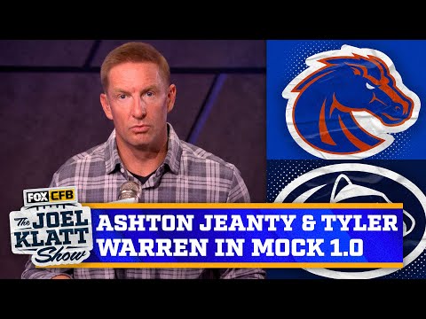 Ashton Jeanty & Tyler Warren in Joel Klatt's NFL Mock Draft 1.0 | Joel Klatt Show