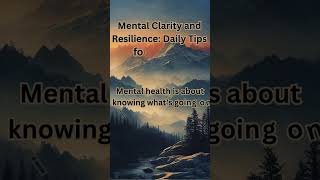 Mental Health Tips for 2025 #mentalhealth #mensmentalhealth