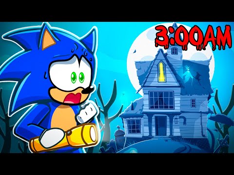 Sonic Explored a HAUNTED Mansion In Roblox!