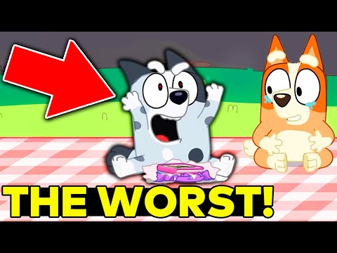 8 WORST CHARACTERS We’ve Met in BLUEY!