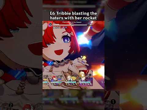 E6 TRIBBIE BLASTING THE HATERS WITH HER ROCKET