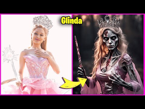 🧙‍♀️Wicked Movie Characters As Zombies + Guess Their Voice & More! | Elphaba💚 Glinda 💗