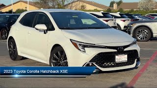 2023 Toyota Corolla Hatchback XSE 5D Hatchback Stockton  Lodi  Manteca  Sacramento