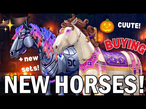 *BUYING* NEW BOLT & CALLIOPE MAGICAL HALLOWEEN HORSES!! STAR STABLE!!